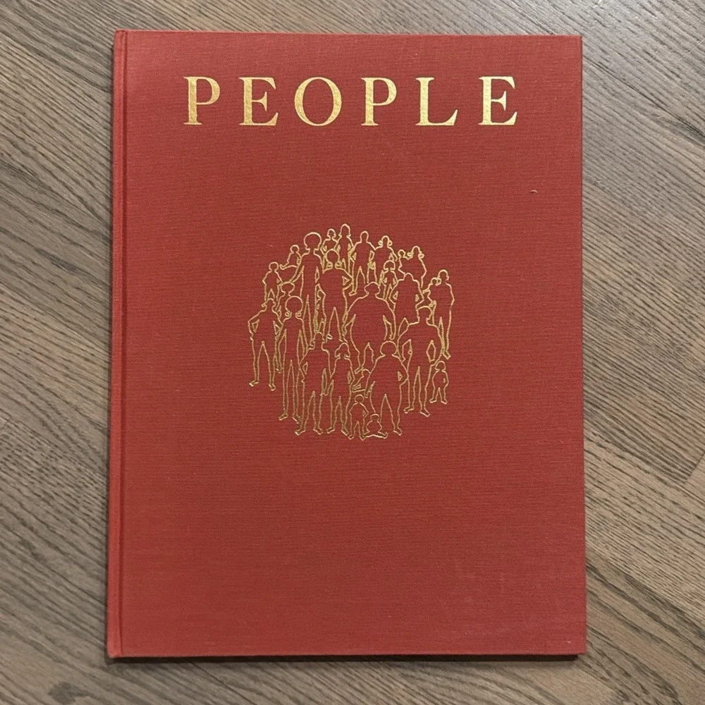 VG 1980 HC People Peter Spier Caldecott Artist First Edition